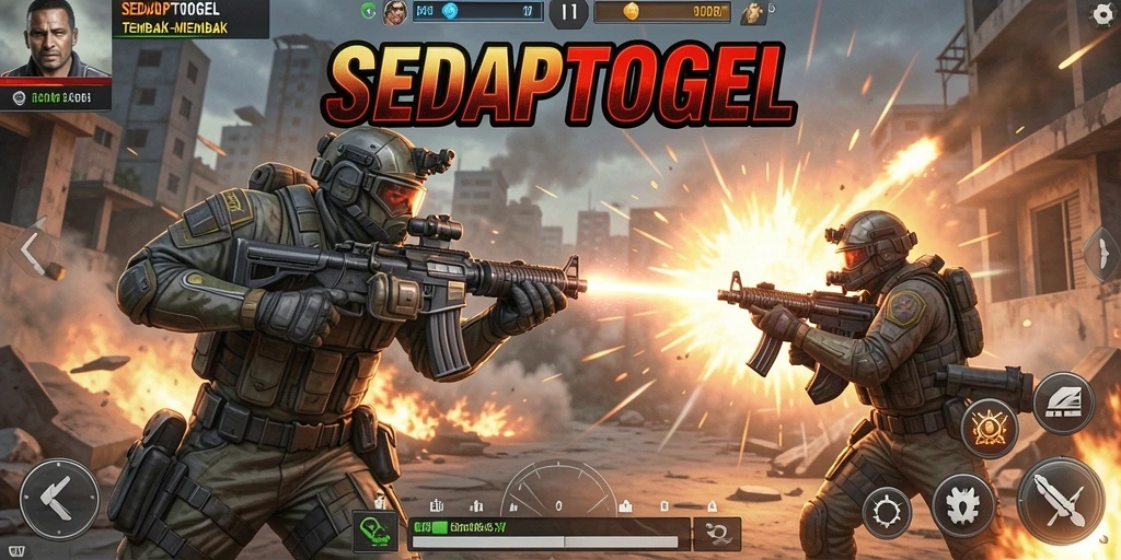 Tampilan gameplay <strong>SEDAPTOGEL</strong> yang mendebarkan dan penuh aksi.